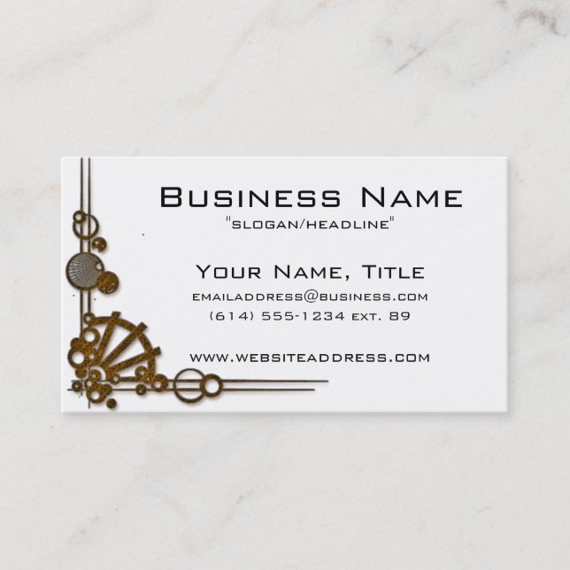 Moderne Geschäfts-Karten (des Mod-) Entwurfs-3 Visitenkarte (Vorderseite)