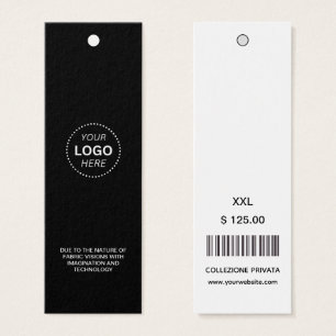 Moderne Geschäftslogo-Barcode-Store-Preisschilder