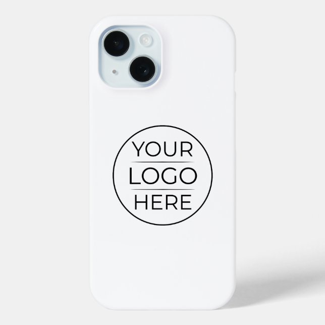 Moderne Geschäftslogo-Branding  Case-Mate iPhone Hülle (Rückseite)