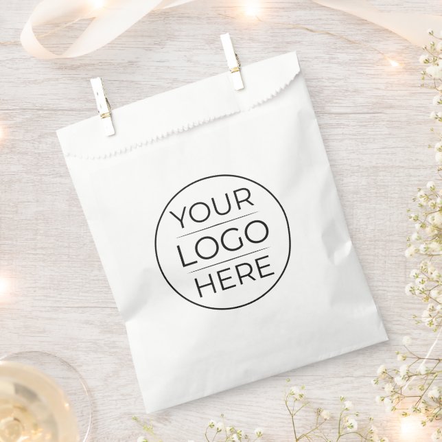 Moderne Geschäftslogo-Branding Geschenktütchen (Ausgeschnitten)