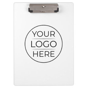 Moderne Geschäftslogo-Branding Klemmbrett