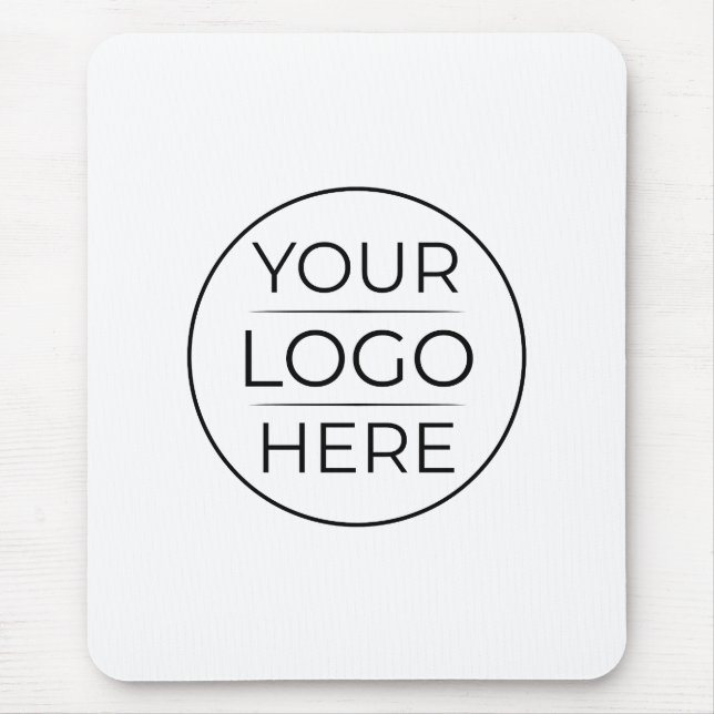 Moderne Geschäftslogo-Branding Mousepad (Vorne)