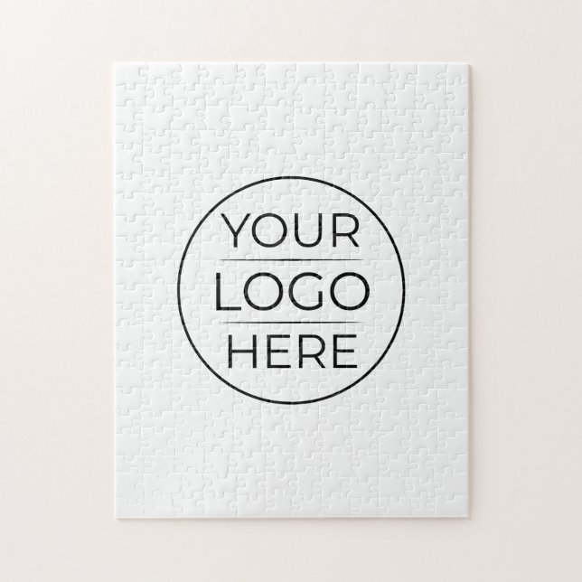 Moderne Geschäftslogo-Branding Puzzle (Vertikal)