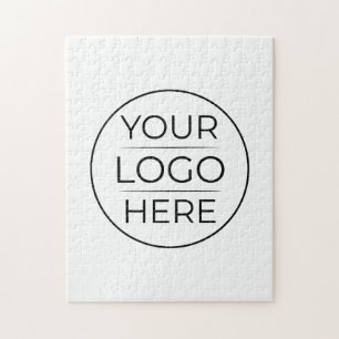 Moderne Geschäftslogo-Branding Puzzle