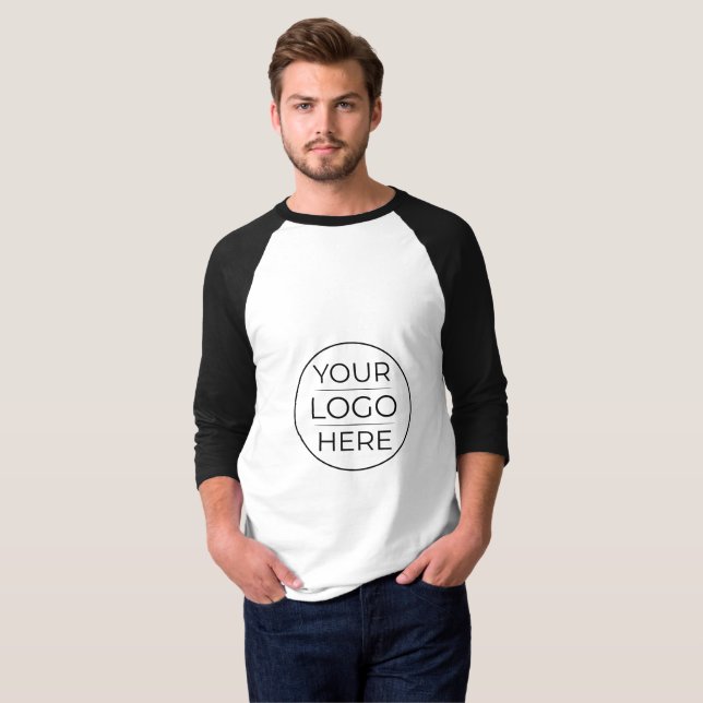 Moderne Geschäftslogo-Branding  T-Shirt (Vorne ganz)