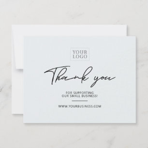 Moderne Geschäftspaket-Dankeskarten-Verpackung Dankeskarte
