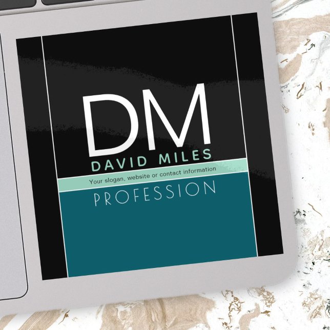 Moderne Geschäftsvorlage | Alle Farben individuell Aufkleber (Von Creator hochgeladen)