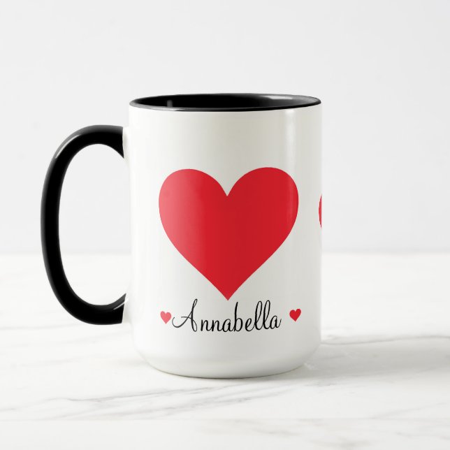 Moderne Geschenke für ihre einfachen, eleganten He Tasse (Links)