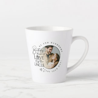 Moderne Geschenke für Onkel | Benutzerdefinierte F Milchtasse