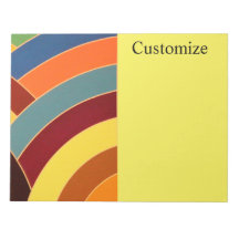 Moderne, geschwungene, mehrfarbige Chevronen