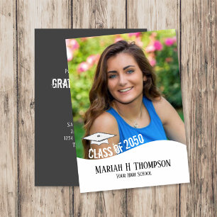 Moderne gestaltete Abschluss-Foto-Party Klasse von Einladung