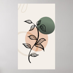 Moderne Gestaltung  Poster