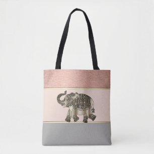 Moderne, gestreifte Damenbekleidung, Elefant