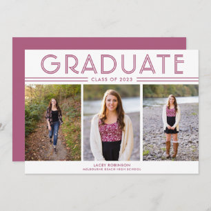 Moderne Girl High School Abschluss 3 Foto