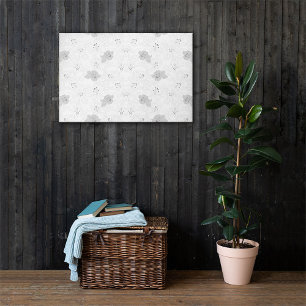 Moderne Gittermauer Abstrakte Minimale Leinwand