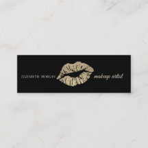 Moderne Glitzer Lippen, Makeup Artist