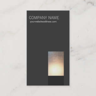 Moderne Glow Business Card Visitenkarte