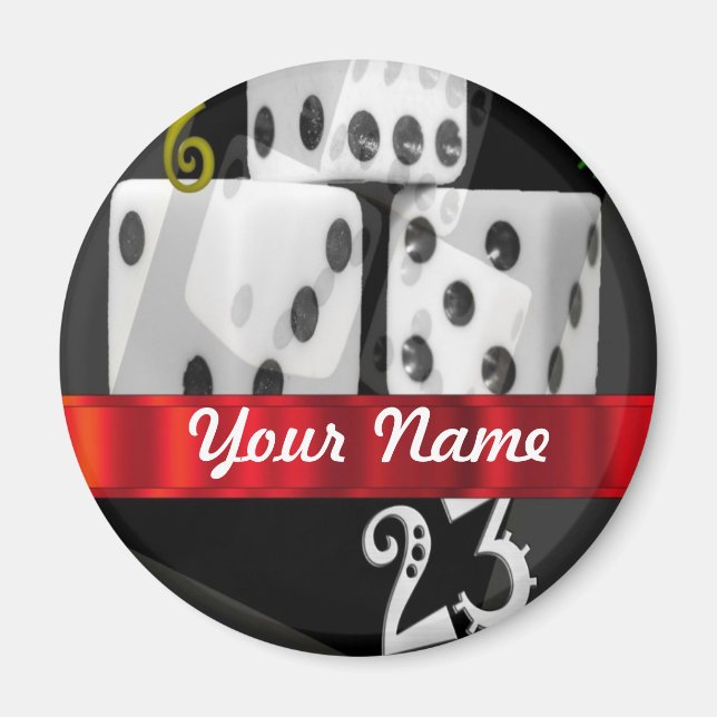 Moderne Glücksspiele Magnet (Vorne)