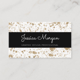 Moderne Gold Beruflich Business Cards Visitenkarte