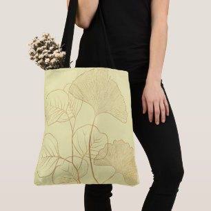 Moderne Gold Gingko-Blätter