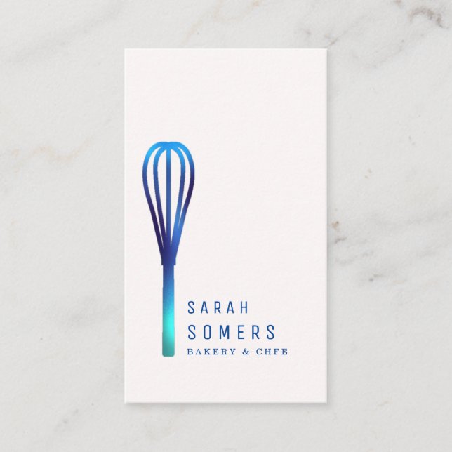 Moderne Gold Glitzer Whisky Bakery Business Card Visitenkarte (Vorderseite)