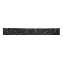 Moderne Gold- und schwarze Marmor Minimalistische