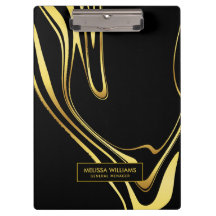 Moderne Goldbarren-Wirbel in Schwarz