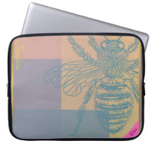 Moderne Golden Blue Bee