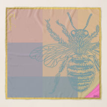 Moderne Golden Blue Bee