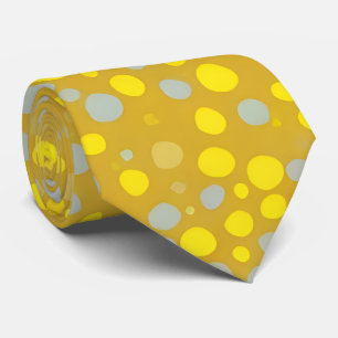 Moderne Golden Polka Dot Neck Tie Krawatte