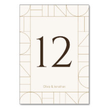 Moderne goldene Hochzeitsdekoration in Creme
