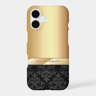 Moderne Goldfolien-individueller Name iPhone 7