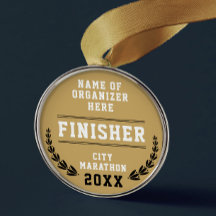 Moderne Goldmedaillen-Meister-Sport-Rennen-Finish-