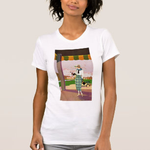 Moderne Golf-Kleidung T-Shirt
