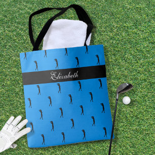 Moderne Golferin Blau Benutzername