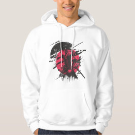 Moderne Grafik-T-Shirt Hoodie