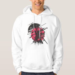 Moderne Grafik-T-Shirt Hoodie