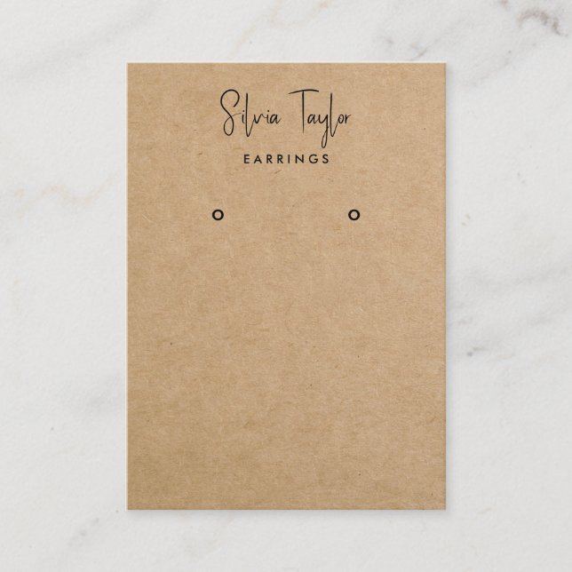 Moderne Grafikkarte für das Skripthandbuch mit int Visitenkarte (Vorderseite)