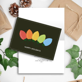 Moderne grafische Lichter Weihnachten