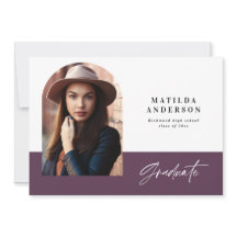 Moderne Grafische MultiFoto-Graduierungsparty lädt