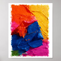 Moderne grafische Pop-Art: Abstrakte Fragmentierun