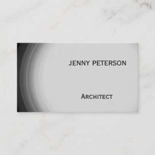 Moderne Grau Consultant Beruflich Business Card Visitenkarte