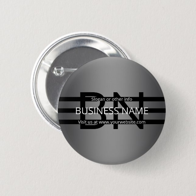 Moderne graue Abstufung & horizontale schwarze Str Button (Vorne & Hinten)