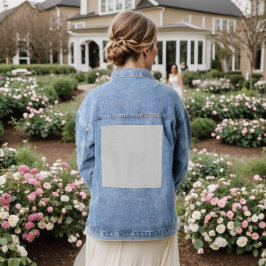 Moderne graue Punkte-Veranstaltungsschild-Hintergr Jeansjacke