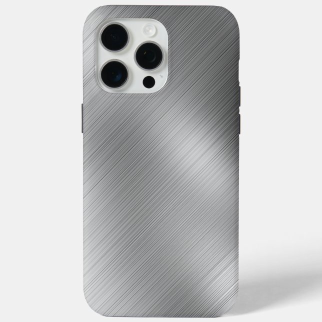 Moderne Graue Textur Vorlage Case-Mate iPhone Hülle (Rückseite)
