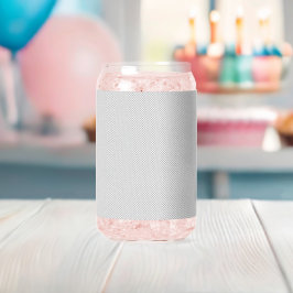 Moderne graue Weihnachtspapier-Geschenkverpackung Dosenglas