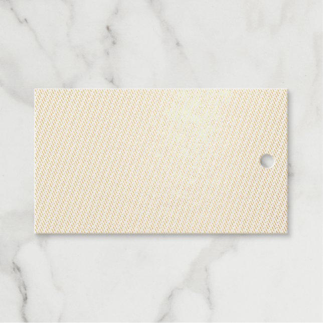 Moderne graue Weihnachtspapier-Geschenkverpackung Geschenkanhänger (Vorderseite (Horizontal))
