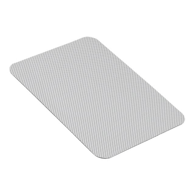 Moderne graue Weihnachtspapier-Geschenkverpackung Magnet (Rechte Seite)