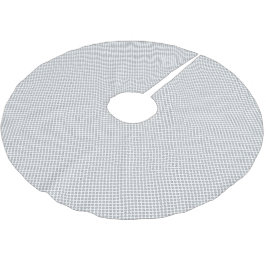 Moderne graue Weihnachtspapier-Geschenkverpackung Polyester Weihnachtsbaumdecke