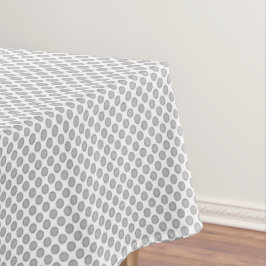 Moderne graue Weihnachtspapier-Geschenkverpackung Tischdecke